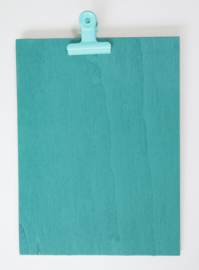 Klembord met losse klem - Turquoise