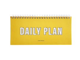 Notebook Daily plan