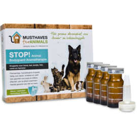 STOP! Animal Bodyguard Aromatherapie Anti-Vlo & Teek 4 x 8 ml