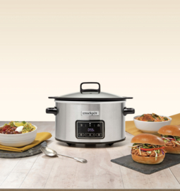 Crock Pot slowcooker Sizzle & Stew Digital 3,5L rvs