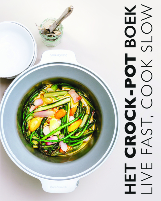 Het Crock Pot boek - Live fast, cook slow - TWEEDEKANSJE UIT DE BIBLIOTHEEK VAN DE SLOWCOOKERY
