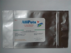 Allipets for animals  100% allisure®allicin powder 30 capsules