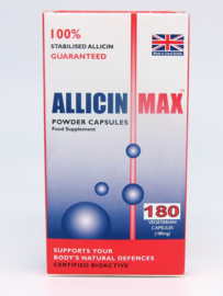 AllicinMax®  100% allisure®allicin powder 180 capsules