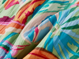 Linwenn jurk L-51-K dark lime,  Vila Joy