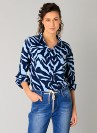 Olimpia Essential blauwe travel blouse 5140, Yest