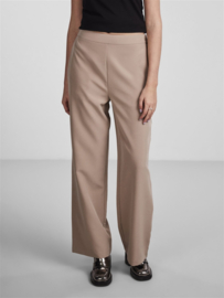 Bozzy wijde pantalon silver mink, Pieces