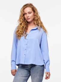 Franan hydrangea blauwe blouse, Pieces