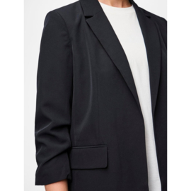 Boselle 3/4 long blazer zwart , Pieces  17150684