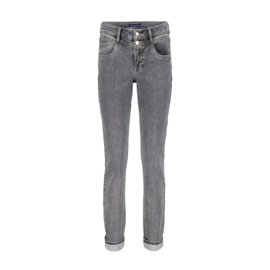 Camilla grey denim SRB4379, Red button