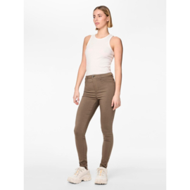 Highskin skinny broek morel, Pieces