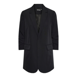 Boselle 3/4 long blazer zwart , Pieces  17150684