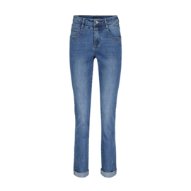 Janice stone used jeans SRB4323, Red button