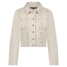 SRB4437 Shelly jacket broderie kit kleur, Red button