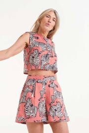 Zomerse top met dierenprint 51C/43011, Compañia Fantastica
