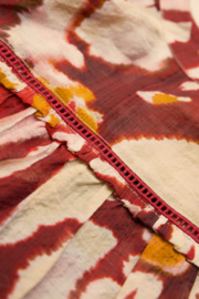Rho top beige multi color maroon 5180, Yest