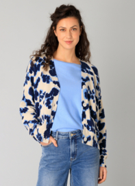 Resa, vestje beige multi blauw  5165, Yest