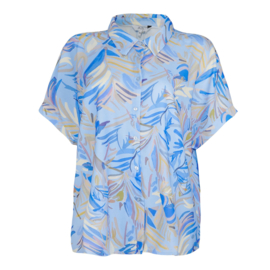 Norea sky blue blouse L-21-B, Vila Joy