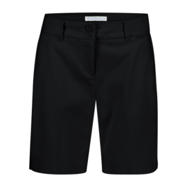 Ava short smart inseam zwart, Red button