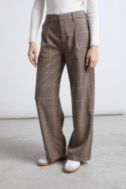 Geruite wijde broek 60842, 24 Colours