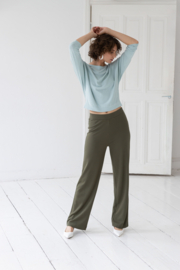 Paloma Essential 32 inch olijfkleurige broek, 5130, Yest