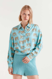 Blouse met dieren print   51C/12005 Compañia Fantastica