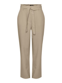 Boss paperbag straight pant white pepper, Pieces