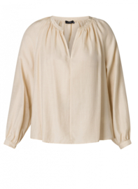 Safae blouse Bleached Sand 5231, Yest