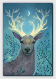Deer spirit Canvas print