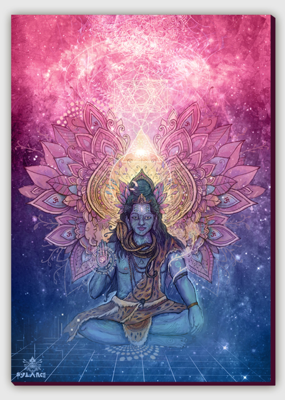 Shiva Canvas print