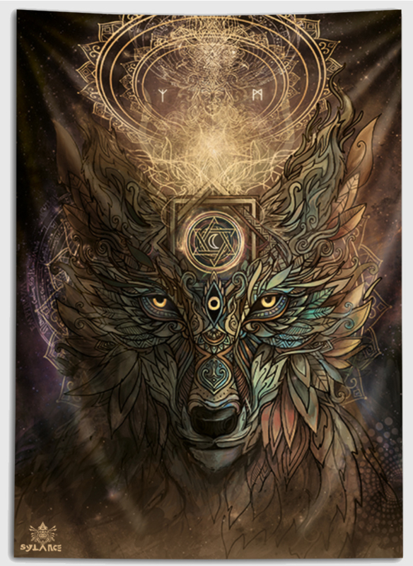 Wolf spirit Tapestry