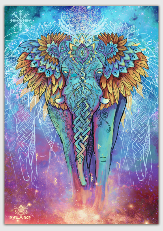 Elephant spirit Poster
