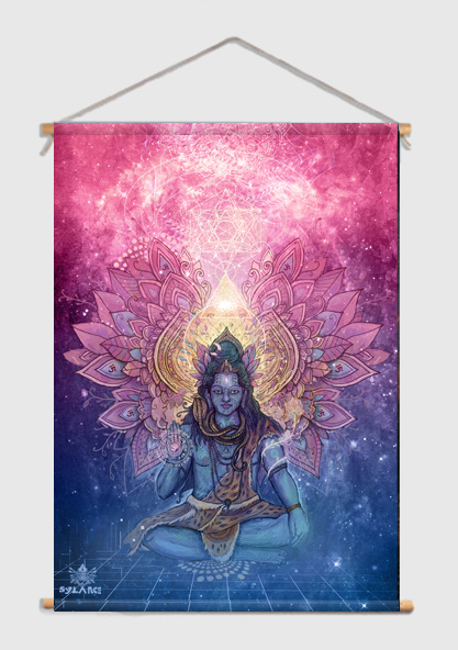 Shiva Textielposter
