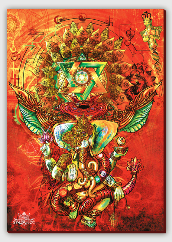 Ganesha Canvas print
