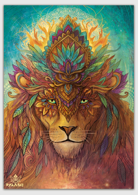 Lion spirit Poster