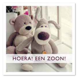 Hoera een zoon