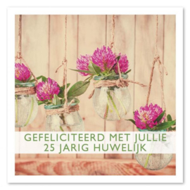 25 Jarig huwelijk