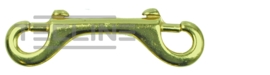 Brass double ender snap 90mm