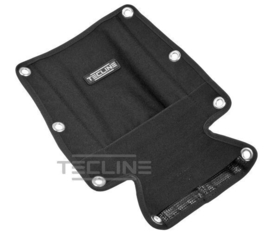 Backplate soft pad with buoy pocket – without bolts and nuts