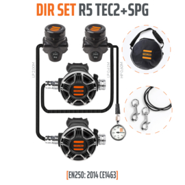 R5 TEC2 DIR Set (SPG and HP hose) - EN250-2014