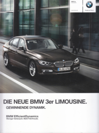 3-series Sedan brochure,  84 pages, 2/2011, German language