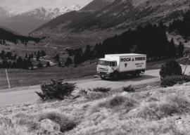 Daf 2500 truck, press photo, Dutch, c1988