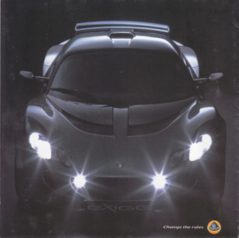 Exige & Elise/III S/111 R brochure, 12 pages, factory-issued, 4 languages