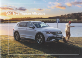 Tiguan Allspace brochure, A4-size, 24 pages, 12/2021, Swedish language