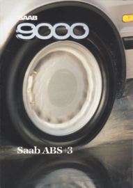 9000 ABS+3 folder, 6 pages, 1987, Dutch language, # 226845