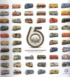 Transporter 65 years Historic brochure, 36 pages,  square size, Dutch language, 2012