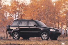 CR-V, US postcard, continental size, 1998, # ZO802