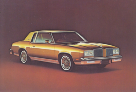 Cutlass Supreme Brougham Coupe postcard, USA, 1980