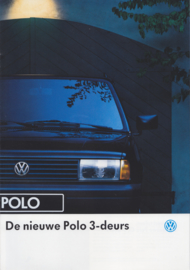 Polo 3-door brochure, A4-size, 8 pages, 08/1990, Dutch language