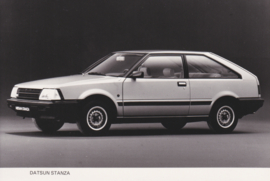 Nissan Stanza, press photo, Dutch, 02/1983