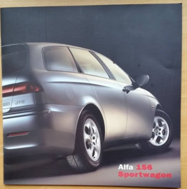 156 Sportwagon brochure, 20 square pages, 02/2002, Dutch language